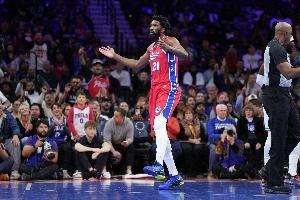 76人背靠背客战骑士！恩比德&麦凯恩伤病恢复缺阵 乔治继续缺席